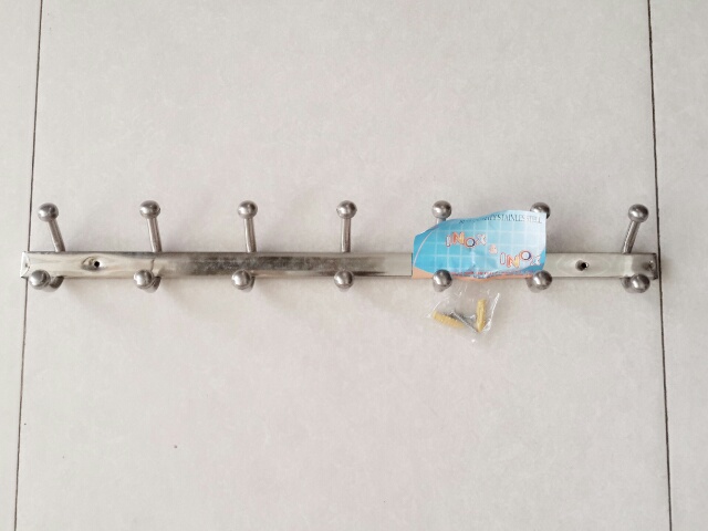 Móc áo treo tường INOX dài