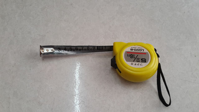 Thước dây 5 mét vàng