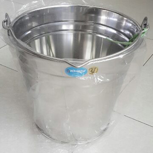 Xô inox to