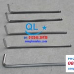 Lục lăng chữ L từ 1.5mm đến 22mm (lục giác đơn chiếc bi tròn ) Long Ball Point Hex Key