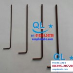 Lục lăng chữ L nâu từ 1.5mm đến 19mm (lục giác đơn chiếc) Handle Ball Point Hex Key