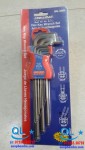 Bộ Lục giác Crossman ghi xịn Ball Point extra long Hex Key set