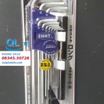 Bộ Lục giác Nhật Bản EIGHT LHS-9NP japan Hex Key set