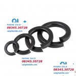 Long đen vênh M1.6 M2 M2.5 M3 M4 M5 mạ đen Spring Washer black