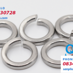Long đen vênh M1.6 M2 M2.5 M3 M4 M5 inox Spring Washer