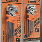 Bộ vặn hoa khế bộ lục sao Asaki Ak-0413 dài