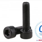 Bulong lục giác chìm đầu trụ thép đen