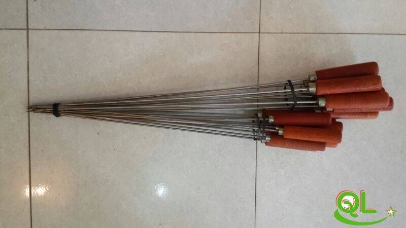 Xiên chả inox 35cm, 45cm, 50cm, 60cm, 70cm