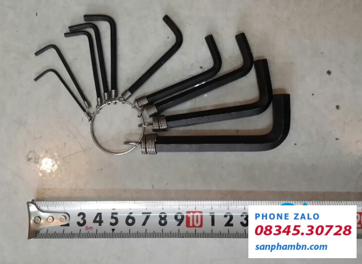 Lục giác Yong Gong Tools size 1.5 - 2 - 2.5 - 3 - 4 - 5 - 6 - 8 - 10